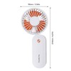 Portable Neck Fan Mini Hanging Handheld 3 Speed Battery Operated