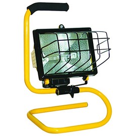 PowerZone Orhl500w03 Portable Work Light, 120 V, 500 W, Halogen
