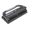 Staples 24549/33989 Heavy-Duty Adjustable Hole Punch Circle, Black