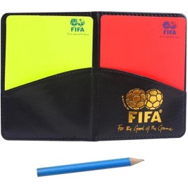 MiaoDuo New Sport Football Soccer Referee Wallet Notebook with Red Card and Yellow Card