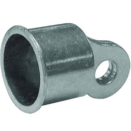 Jake Sales 1-3/8" Top Rail End for Chain Link Fence - Use for 1-3/8" Outside Diameter Top Rail Pipe - Aluminum Chain Link Rail End