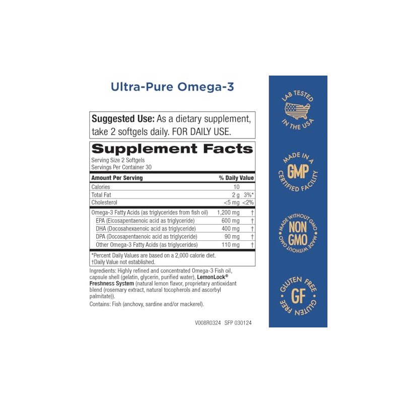 Purity Products - Ultra Pure Omega 3 by Purity Products