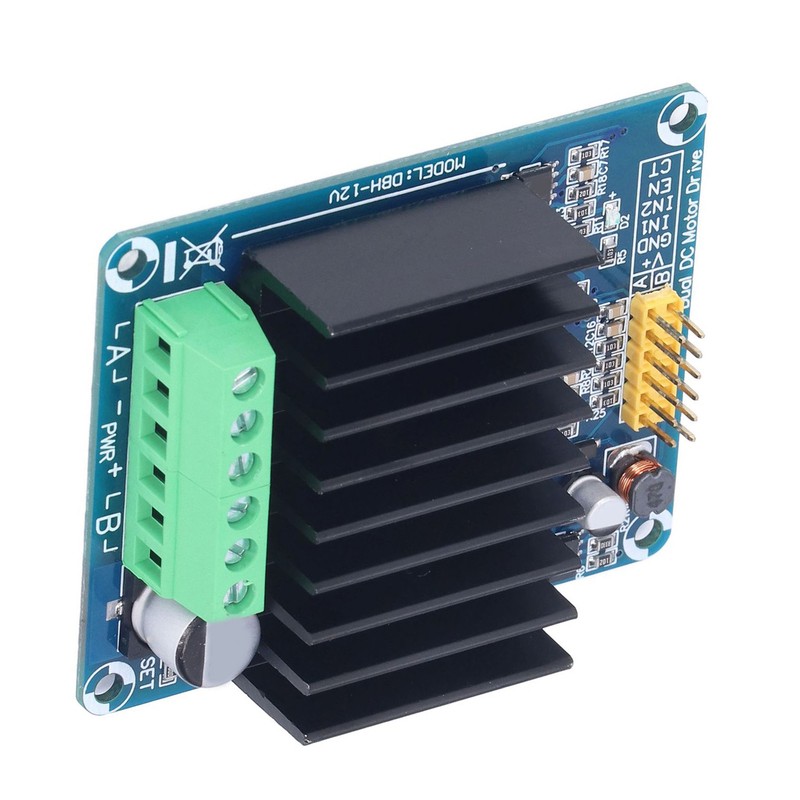 DC5‑15V 30A Motor Driver Module Dual Channel H Bridge DC