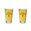 Michelob Ultra 22 Ounce Glass - Set of 2