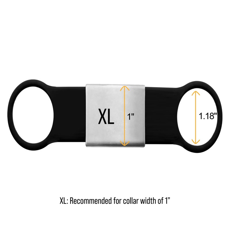 Smart Slide-On QR Code Pet Tag – Silent Dog &