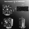 Thermalright Burst Assassin 120 SE CPU Air Cooler, 6 Heat