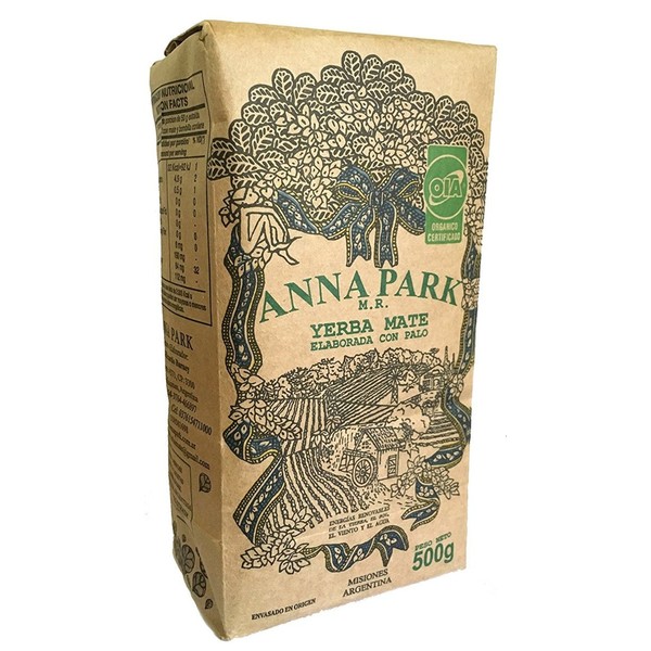 Anna Park Yerba Mate Certified Organic (500 g / 1.1 lb)