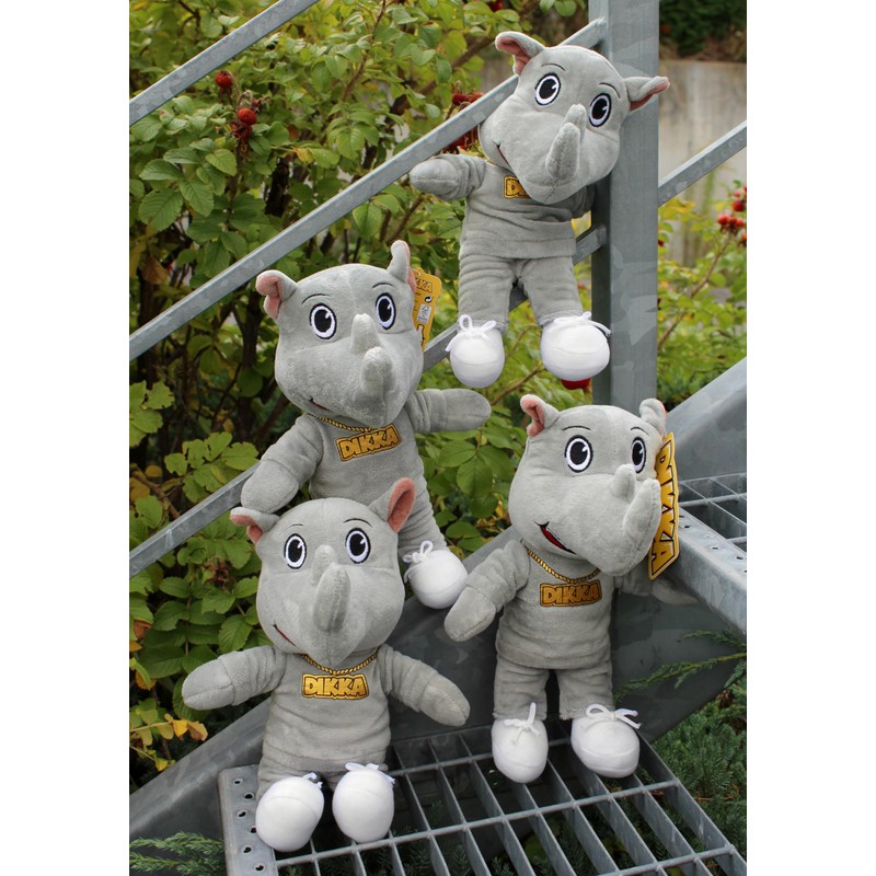 Joytoy Dikka the Rhino Plush 13 x 11 x 26