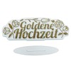 Table Decoration Table Decoration Golden 50th Wedding Table Stand Recyclable