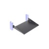 RackSolutions 2 Post Rack Shelf - 13" Solid, Flanges Up