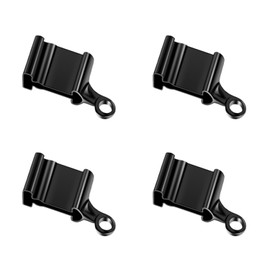 Curtain Track End Caps for Flexible Bendable Curtain Track 4pcs Curved Siding Ceiling Mount Black Curtain Track Finials