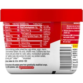 Campbell's Soup, Homestyle Chicken Noodle, Microwavable Bowl, 15.4 oz