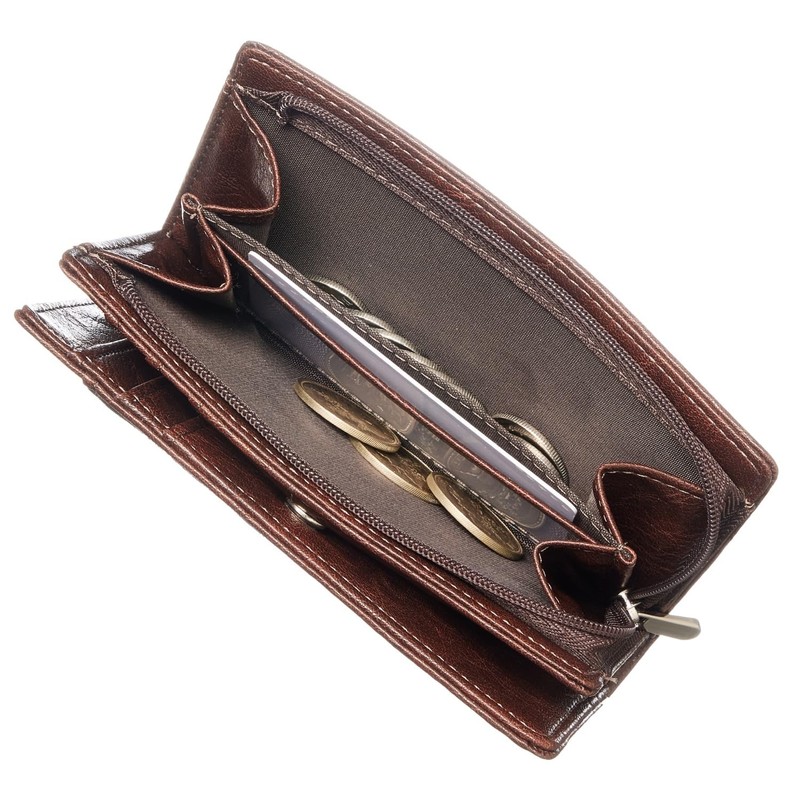 JIL GOADON Men's Bi-Fold Wallet, Popular, Large Capacity, Ultra Lightweight,