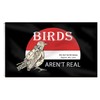 Birds aren't Real Funny Banner Flag,Polyester Waterproof and UV Protection