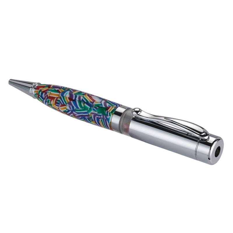 WoodRiver Project Kit - Kaleidoscope Pen, Chrome