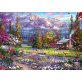 Buffalo Games - Chuck Pinson - Inspirations of Spring - 500 Piece Jigsaw Puzzle for Adults -Challenging Puzzle Perfect for Game Nights - Puzzle Size is 21.25 x 15.00