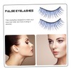 Baluue Sets Long Dramatic Fake Lashes Rhinestones Easy to Apply
