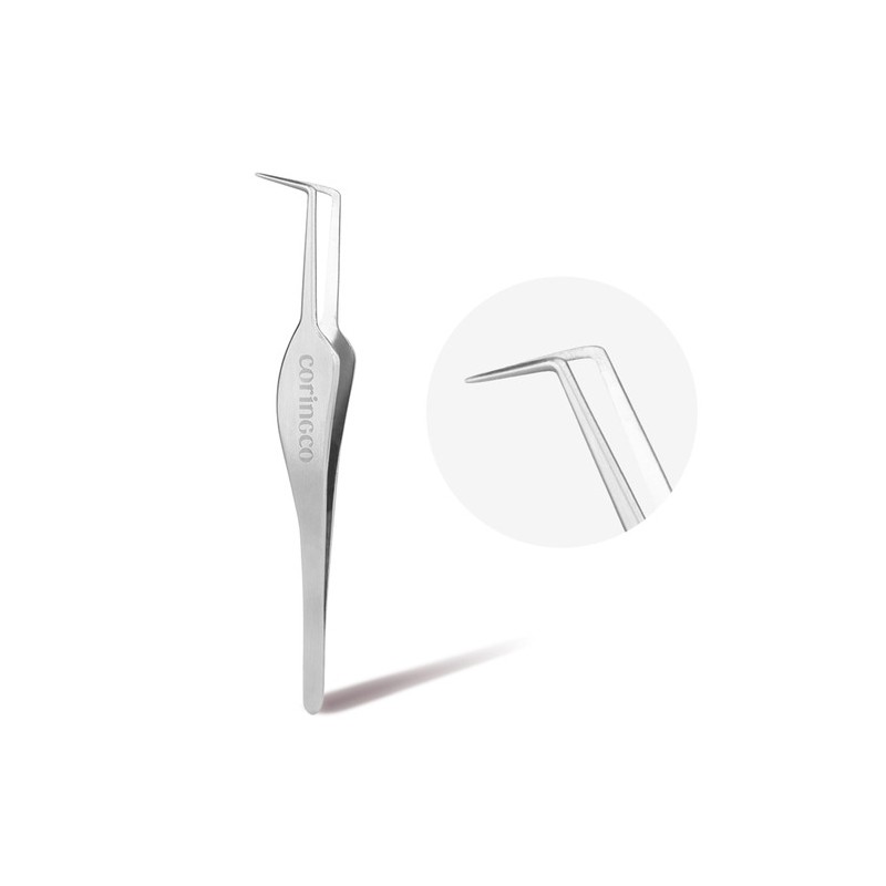 Toktokhara Pro Fit Curved Tweezer 2 types, choose 1 (eyelashes