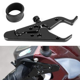 Qiilu Throttle Clamp, Throttle Clamp Handlebar Control Assistant for Motorcycle Motorcycles Cruise Control Motorcycle Throttle Grip