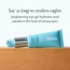bliss Eye Do All Things Hydrating Eye Gel Depuff &
