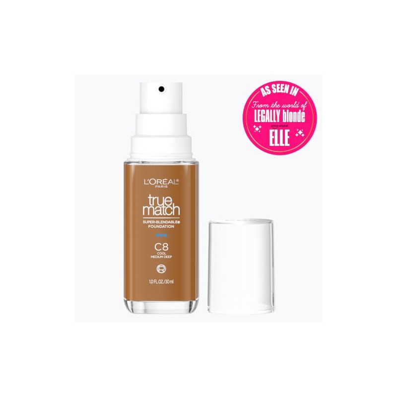 Oreal Paris True Match Super Blendable Foundation Medium Coverage Liquid