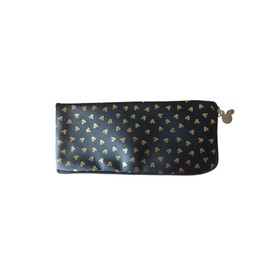 Design Group Childrens Kids Character Mickey Black & Gold Pencil Case Stationery Holder 21cm