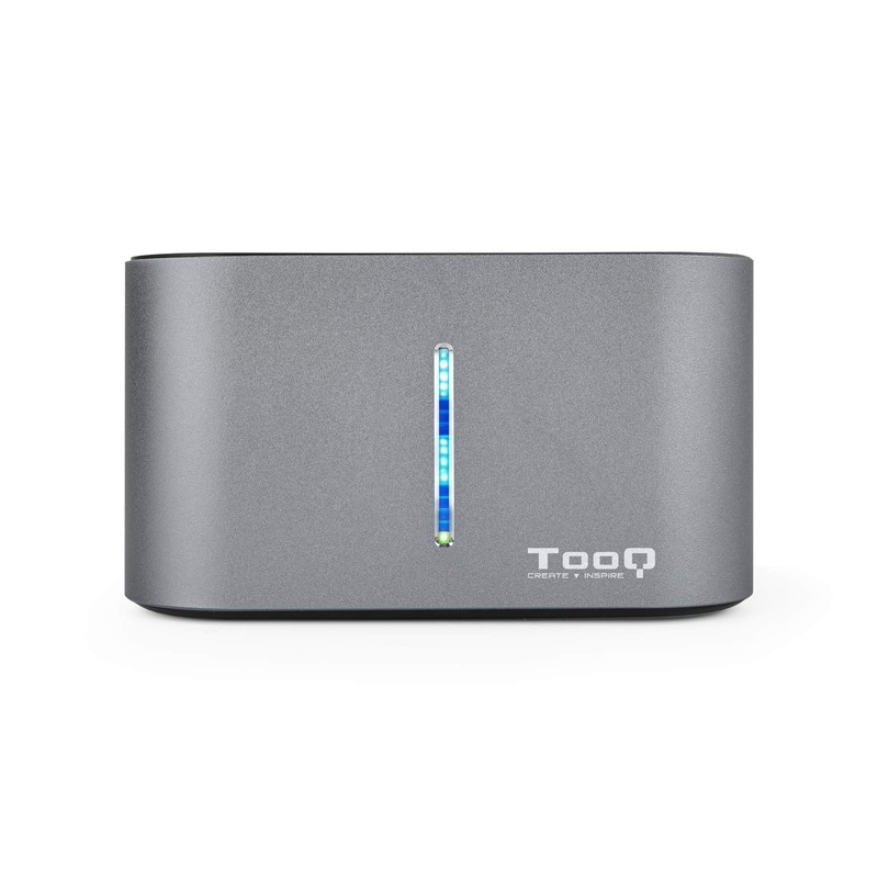 TOOQ TQDS-805G - Docking Station with Dual SATA Bay for