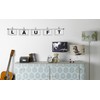 LeTOMA - High-quality steel photo rope with rustic wooden clips