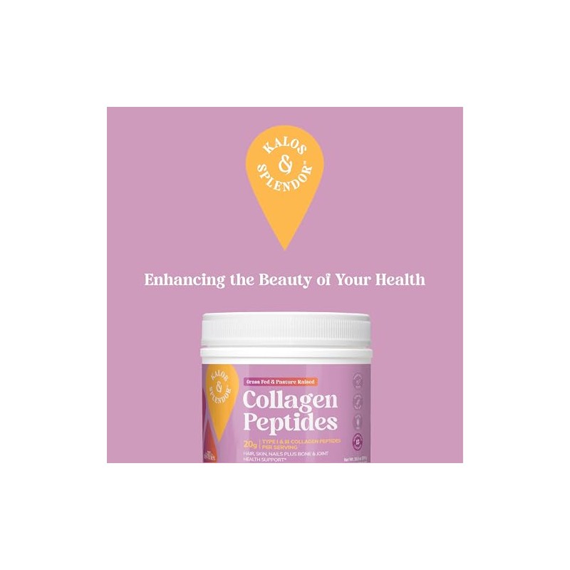 21st Century, Hydrolyzed Collagen Peptides, 20g, Unflavored | Bovine Collagen