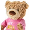 GUND Get Well T-Shirt Message Teddy Bear Stuffed Animal Plush,