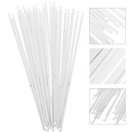 DIYEAH 25pcs Hanging File Rails and Clip File Rails Hook Hanging Folder Clips File Cabinet Rails File Cabinet Clips Keeping Your Folders Neat and Organized