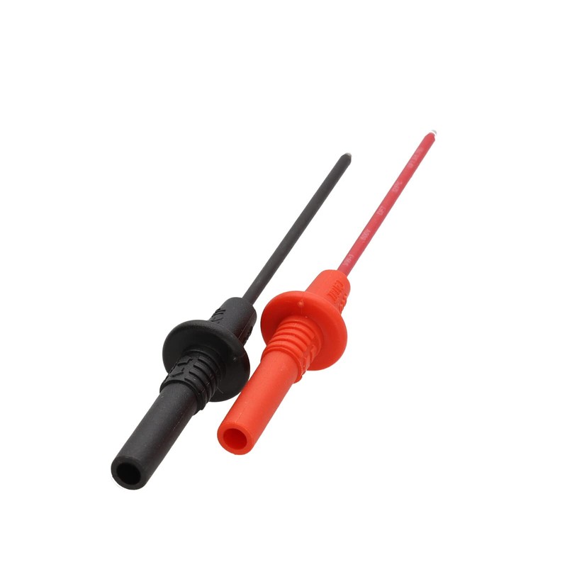 kenable Multimeter 4mm Insulated Replacement Test Probes Red & Black