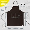 ROTANET Extra Large Apron for Men Adjustable Bib Aprons with