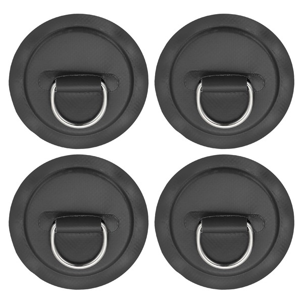 PATIKIL 3.1" Paddle Board D Rings, 4 Pcs Stainless Steel
