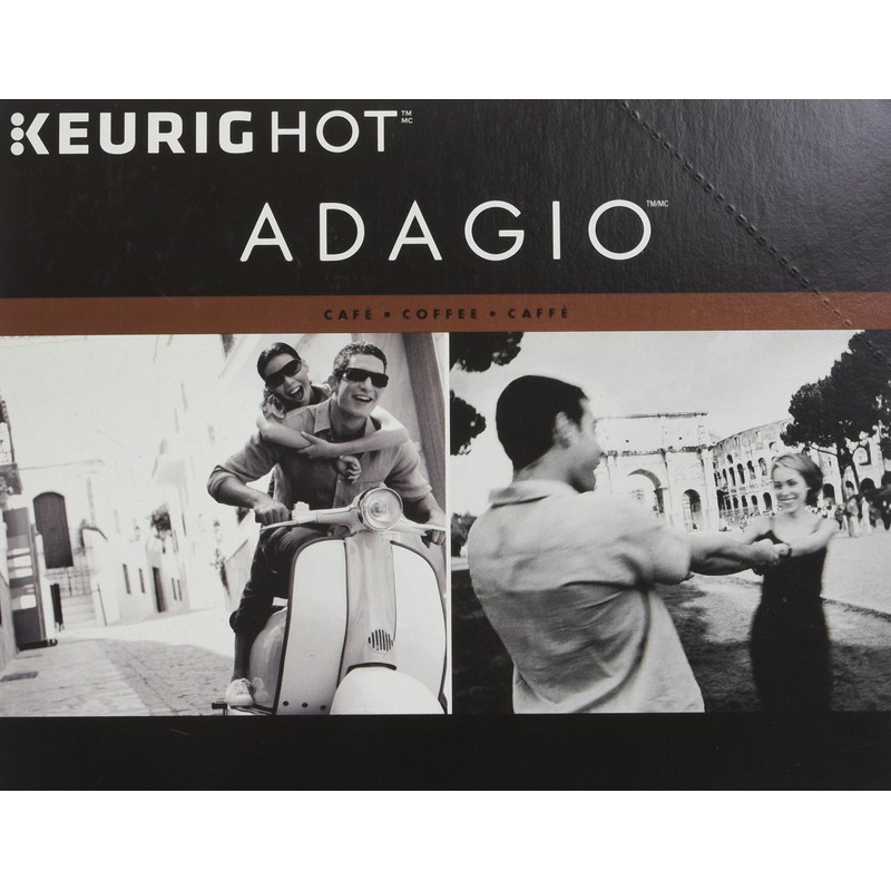 Adagio Caffe Napoli - Dark Roast Coffee K-Cup Portion for