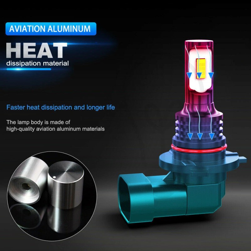AUIMSOCO 9005 LED Headlight Kit HB3 High Beam Bulb Super