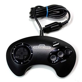 Sega Genesis Game Controller Model #1650 (Renewed)