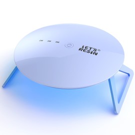 LET'S RESIN UV Light Pro,Longer 2,3,5M Time Setting UV Lamp with Larger Coverage Area and More Concentrated Lights,Portable & Foldable Resin Light for Resin Molds, Jewelry Making