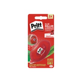 Pritt Pritt Kleberoller Compact, permanent, 10m Länge, sofortige Klebekraft, für Papier, Pappe, Fotos, Glas und Kunststoff, 9H ZCGPB