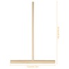 Rumyve 2 Pcs Pancake Spreaders - T-Shaped Natural Wood Crepe