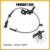 Partuto DG9C-2C205-AD ABS Wheel Speed Sensor Front Left for Ford