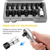 14-Piece Socket Set, Hexagon Socket Bit Set, Impact Wrench Nuts