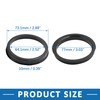 A ABSOPRO Hub Centric Rings 73.1 to 64.1mm Plastic Black