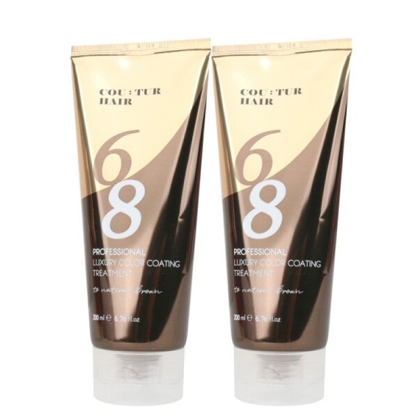 (Free 1+1) Color Coating Treatment Natural Brown 200ml / (무배1+1)