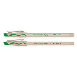 Paper Mate Replay Erasable Ball Pen Medium Tip 1.0mm - Green (Pack of 2)