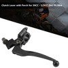QANYEGN 22mm Handlebar Folding Clutching Lever, Black Motorcycle Handlebar Clutching,