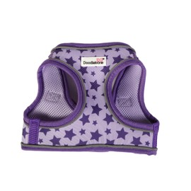 Doodlebone Snappy Harness, Violet Stars, 4
