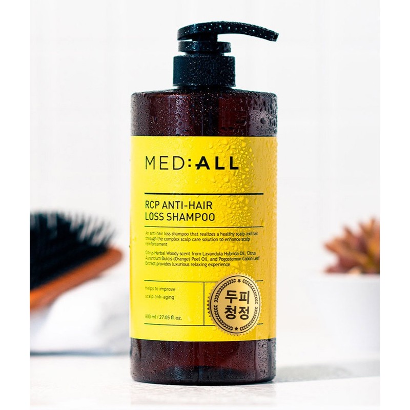 Medial RCP Anti Hair Loss Scalp Cleansing Shampoo Woody Scent,