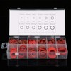 Insulating Spacers, Paper Seals, 600 Pieces, 12 Sizes, Red Steel
