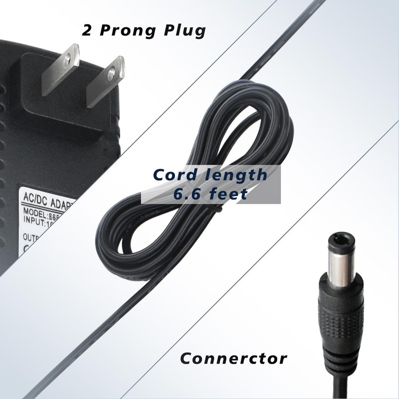 Charger Replacement for PRETTYCARE Cordless Vacuum Cleaner W100 W200 W300